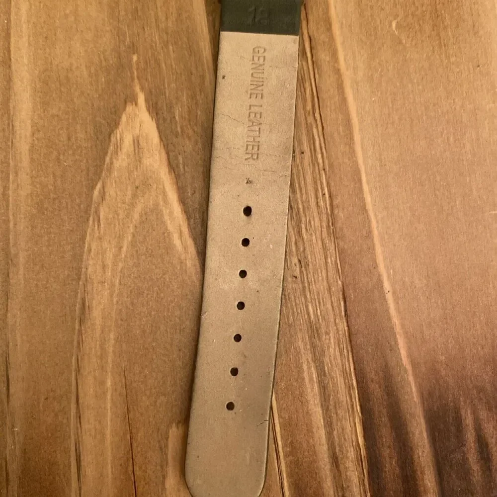 Unbranded Slim Green Watch New Battery